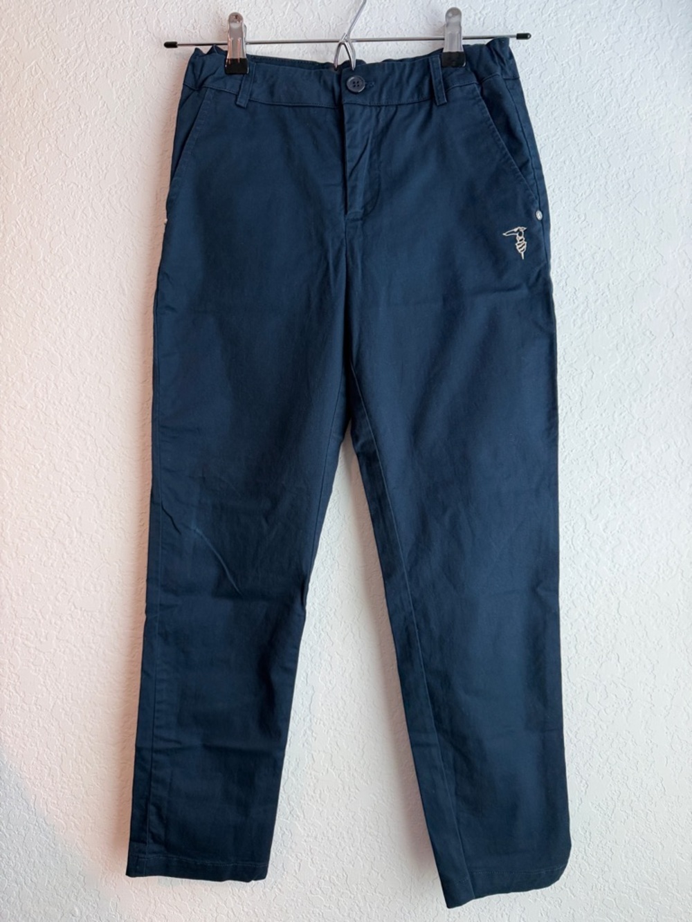Trussardi Navy Cotton Kids Casual Chino Pants